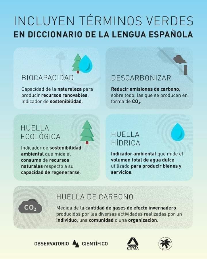 Aumentando nuestro vocabulario ambiental
#TejiendoConCienciaAmbiental