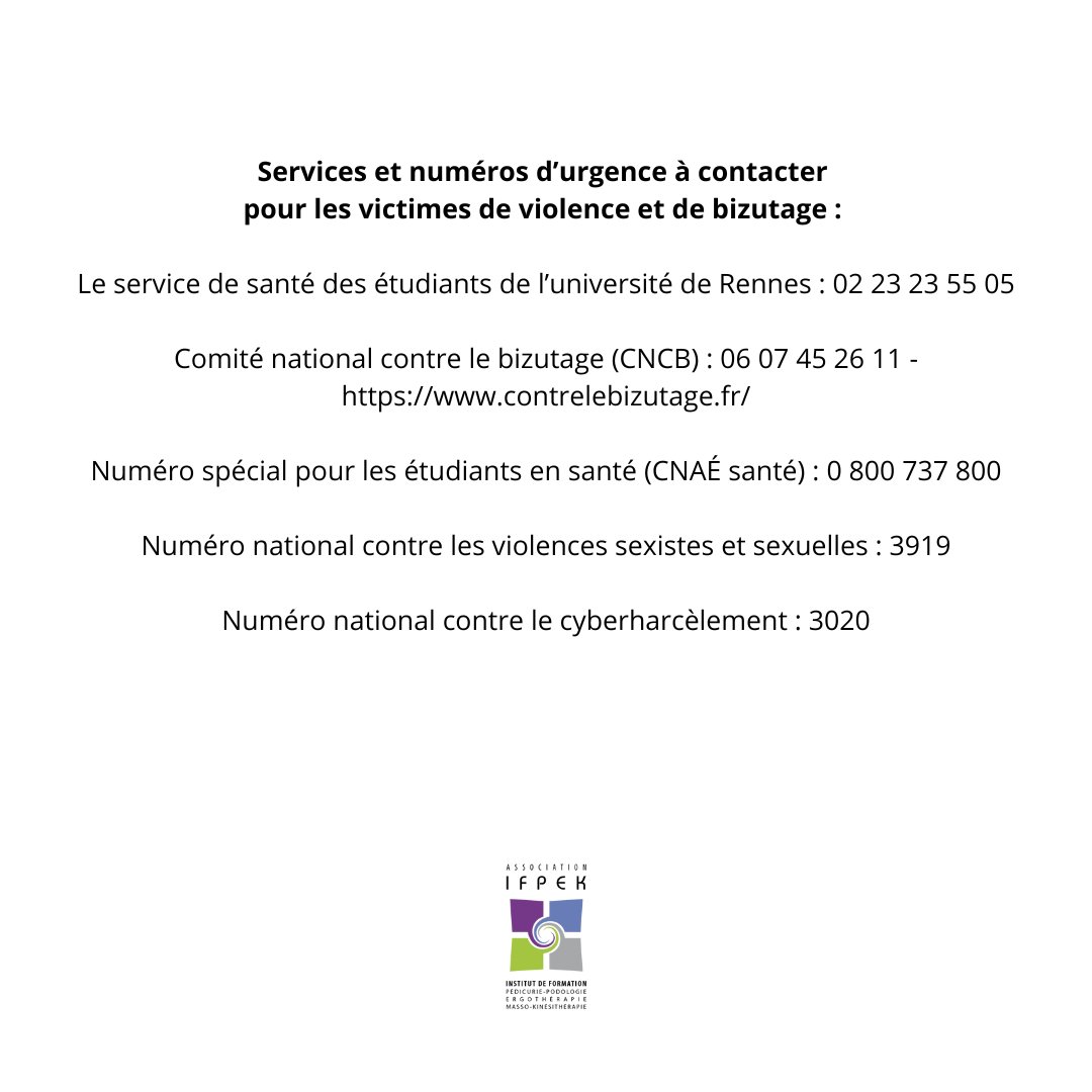 ✋ 𝗦𝗧𝗢𝗣 𝗔𝗨 𝗕𝗜𝗭𝗨𝗧𝗔𝗚𝗘 ❗

𝗟’𝗮𝘀𝘀𝗼𝗰𝗶𝗮𝘁𝗶𝗼𝗻 𝗜𝗙𝗣𝗘𝗞 𝗰𝗼𝗻𝗱𝗮𝗺𝗻𝗲 𝗲𝘁 𝘀’𝗲𝗻𝗴𝗮𝗴𝗲 𝗰𝗼𝗻𝘁𝗿𝗲 𝗹𝗲 𝗯𝗶𝘇𝘂𝘁𝗮𝗴𝗲 𝗱𝘂𝗿𝗮𝗻𝘁 𝗹𝗲𝘀 𝗶𝗻𝘁𝗲́𝗴𝗿𝗮𝘁𝗶𝗼𝗻𝘀 𝗲́𝘁𝘂𝗱𝗶𝗮𝗻𝘁𝗲𝘀.