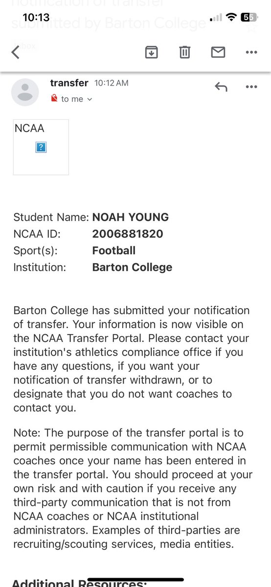 noahr_young's tweet photo. Officially in the transfer portal with 4 years of eligibility left! https://t.co/C7SVyo8kRO