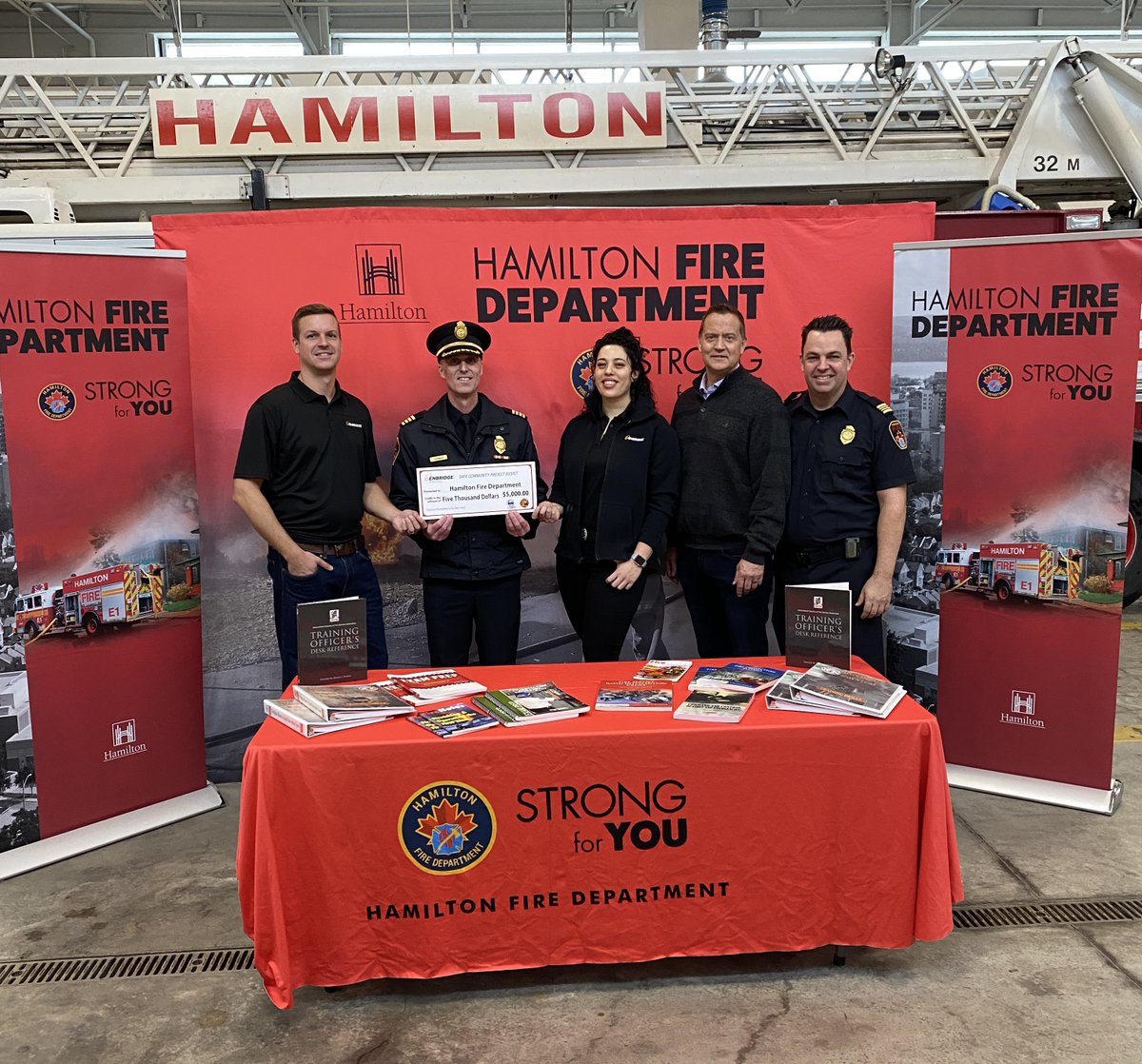 Big thank you @enbridgegas. Your Safe Community Project Assist program provides valuable training resources to Fire Departments across Ontario including Hamilton Fire Department. #ENBfuelingfutures #Strongforyou #Hamont