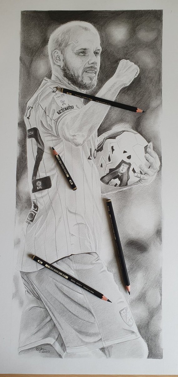 Thought I'd do a throwback to my drawing I completed earlier in the year of <a href="/NorwichCityFC/">Norwich City FC</a> legend Teemu Pukki!