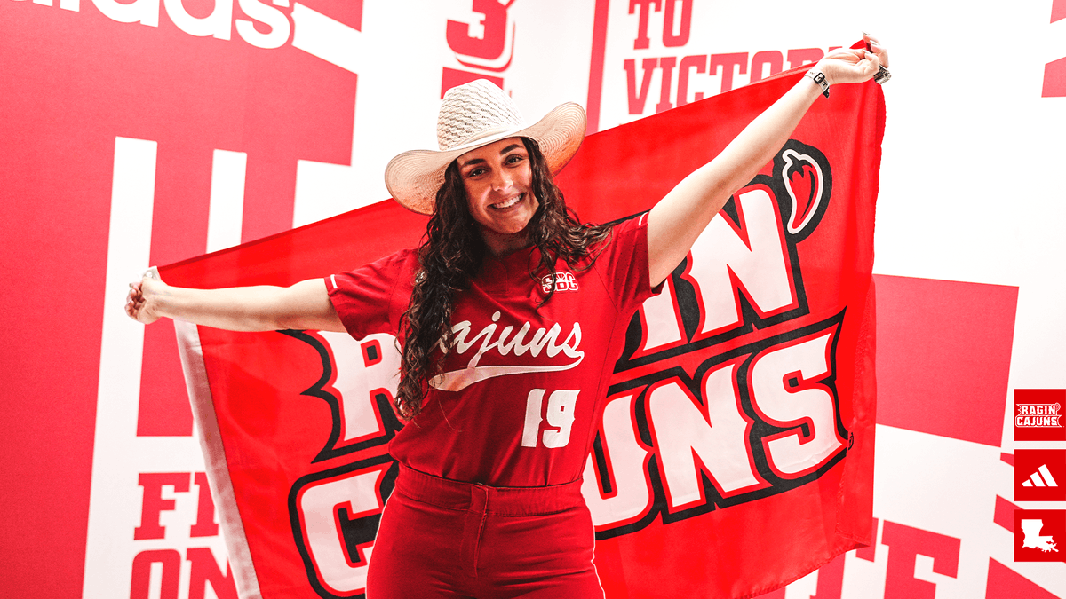 Louisiana Ragin' Cajuns® Softball tweet media