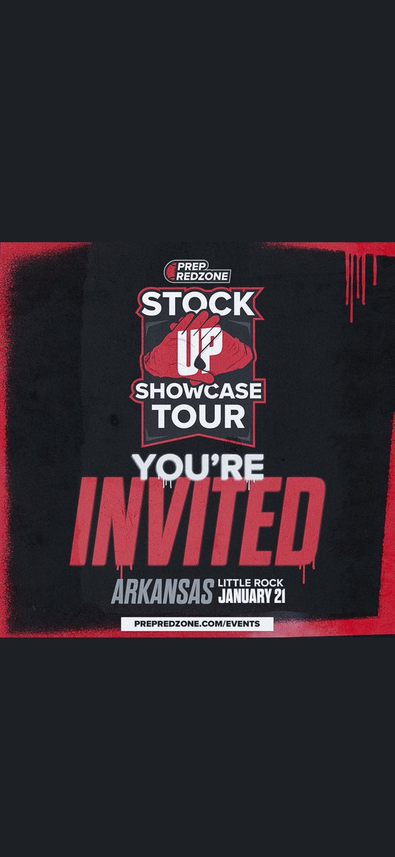 Thank you for the invite 🐗 <a href="/PrepRedzoneAR/">Prep Redzone Arkansas</a> <a href="/StarCityDogs/">Star City Football</a>