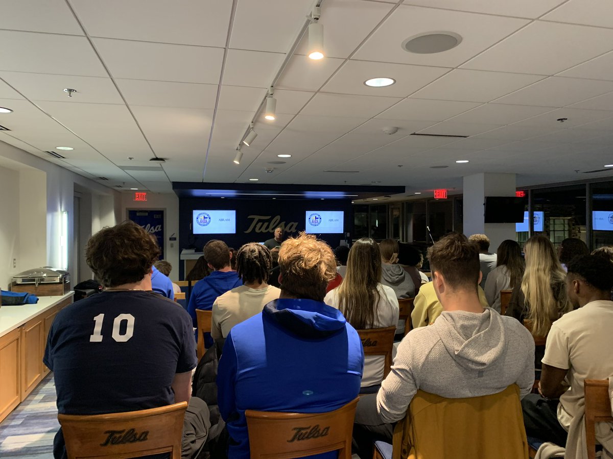 Brandon Brister with a great message on Abram/Abraham, so thankful for these nights!! We will see you all on Sunday for our last meeting of the semester…