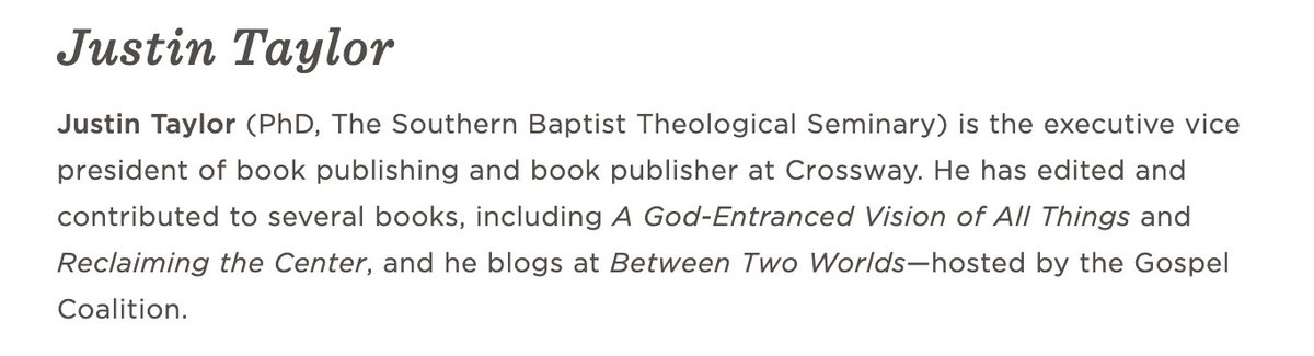 They should charge admission to this kind of Nolan-esque, Inception-inspired cagefight between YRR, TGC, & Crossway authors.