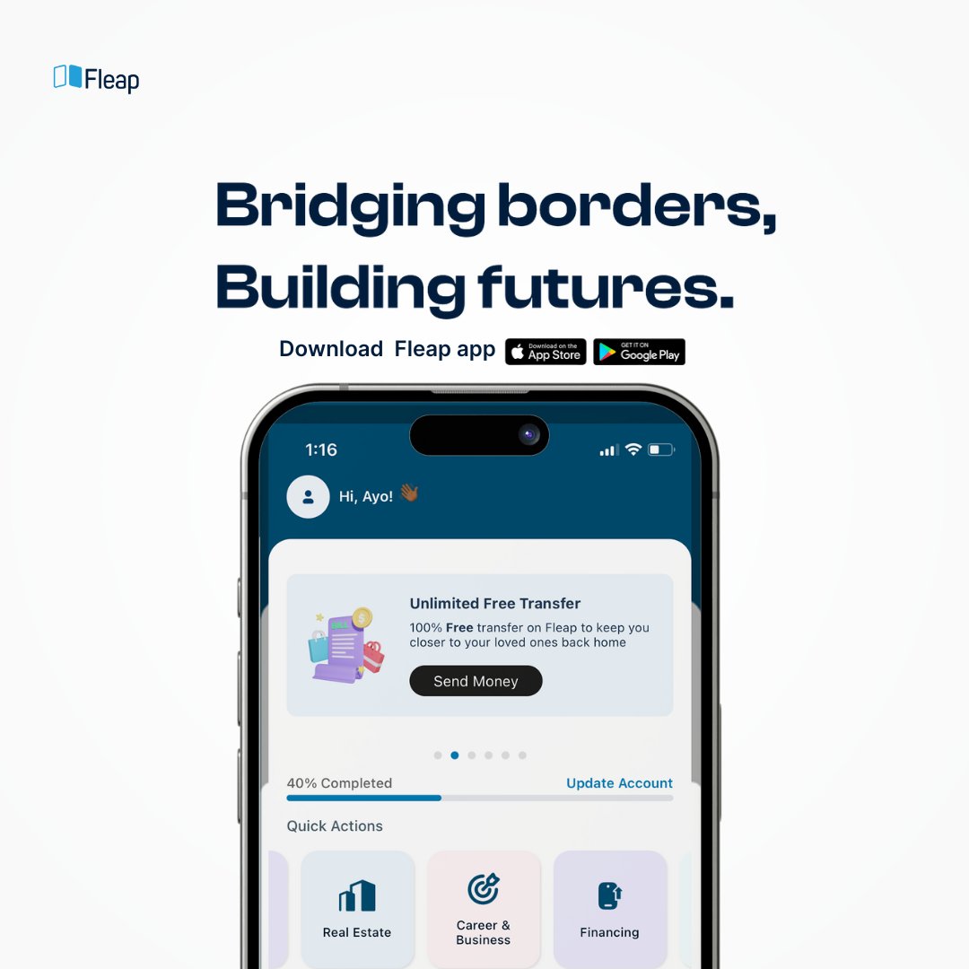 Fleapfinance's tweet photo. You shouldn't have to struggle when chasing your dreams away from home.
Now you can guarantee a soft landing and a brighter future when you're on the Fleap-side. 📱 💙
Download now: https://t.co/6OJx0cXB3E
#Fleap #useFleap #immigrantfinance #canada https://t.co/qYOFZZAfzP