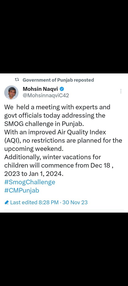 kamranabukharu's tweet photo. #WinterSession #wintervaction #SmogChallenge #CMPunjab
#WaseemBadami https://t.co/uvJUiQ73an