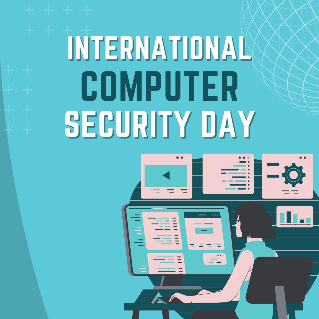 🔒💻 Happy #ComputerSecurityDay! Today's the day to fortify your digital fortress! 🏰✨ Strengthen those passwords, update your apps &amp; software, and show those cyber threats who's boss. Your data deserves the royal treatment! 👑🚫