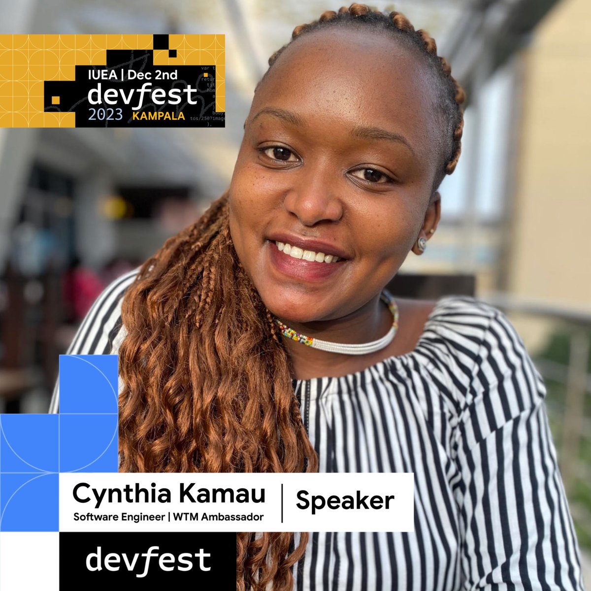 MageziIsrael's tweet photo. Tewali Kulanga Kulala, This Saturday Tugenda mu DevFestKampala ku IUEA Kansanga.
Asigala talama , register now at 👇https://t.co/3tE6np7VfB
It's never too late to register.

#DevFestKampala
##DevFest2023 https://t.co/Lp4xgErTE1