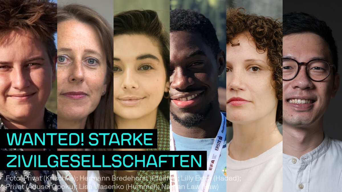 Die Zahl der autoritären Regierungen steigt. Gerade in diesen Zeiten braucht es eine #Zivilgesellschaft. In Kooperation mit <a href="/BROT_furdiewelt/">Brot für die Welt</a> lassen wir am 6.12. Menschen weltweit von ihrem Einsatz erzählen. Moderation: <a href="/NadineHadad/">nadine_hadad</a>.

Mehr Infos: futurium.de/de/veranstaltu…