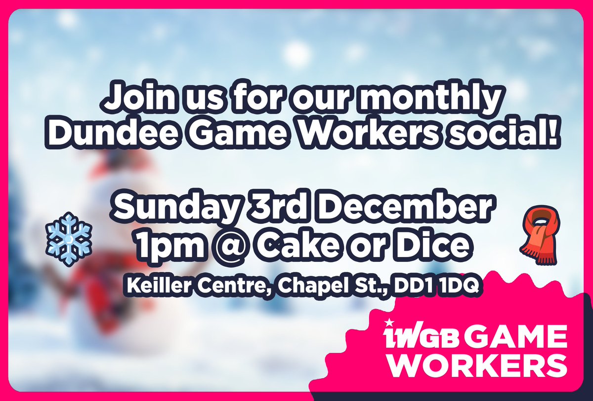 IWGB Game Workers Scotland tweet media
