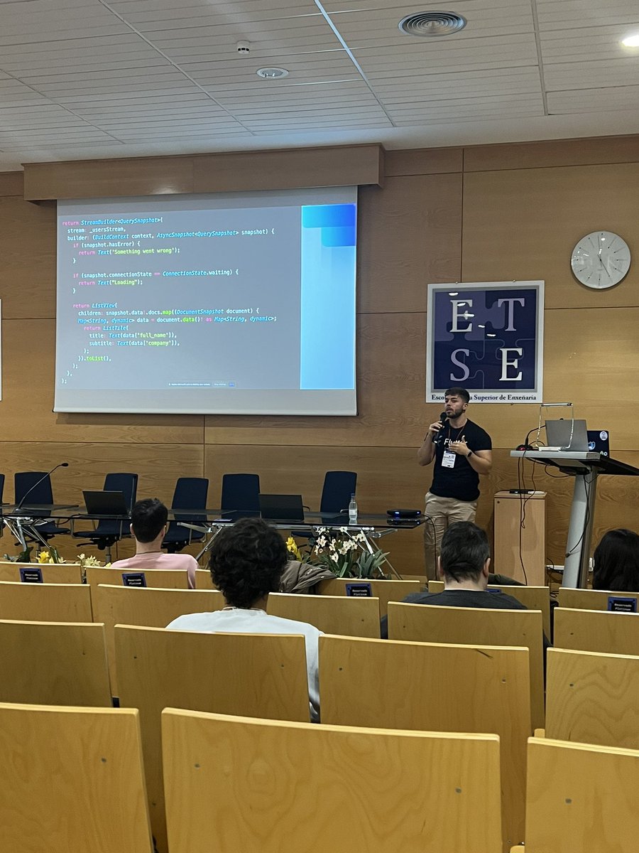 Moisés M. Martínez (at home 🏡) (@moisipm) on Twitter photo Últimamente solo escucho a <a href="/alfredobs97/">Alfredo Bautista 💙</a> hablando de #flutter. Hoy desde el #devfest2023 de <a href="/GDGSantiagoES/">GDG Santiago de Compostela</a> Últimamente solo escucho a <a href="/alfredobs97/">Alfredo Bautista 💙</a> hablando de #flutter. Hoy desde el #devfest2023 de <a href="/GDGSantiagoES/">GDG Santiago de Compostela</a>
