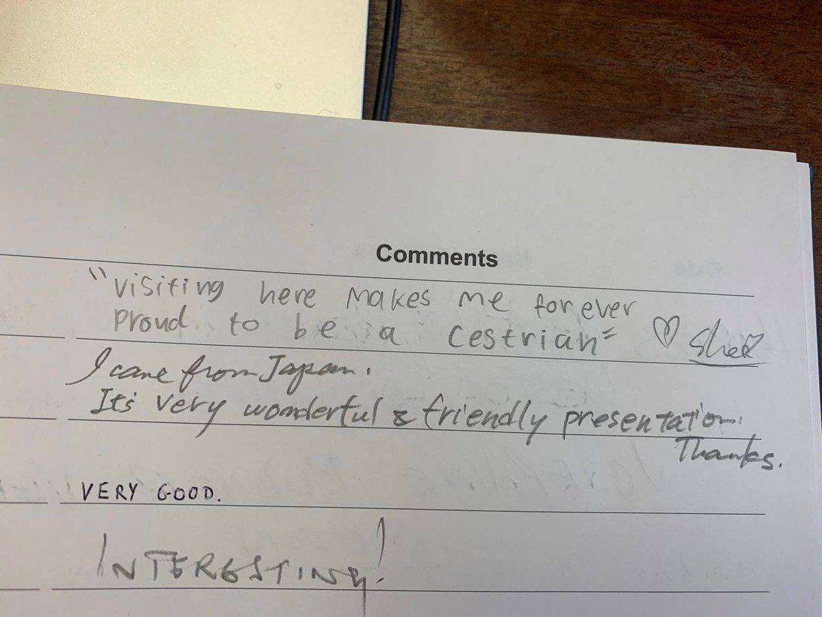 Day 30 of #Museum30 – Why museums?
At West Cheshire Museums, we work to preserve and engage with the past, and put local communities and visitors at the heart of our collections, exhibitions and events. Which is why it is so lovely to see comments like these in our visitor books!