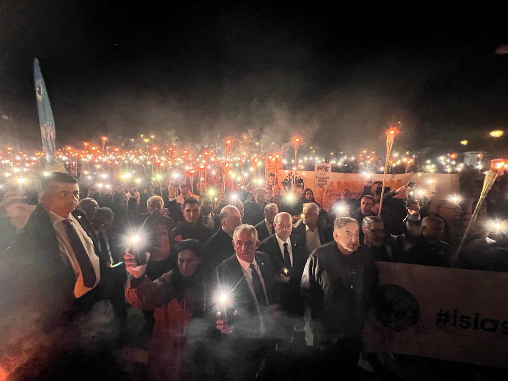 ErsinrTatar's tweet photo. İsias ortak davamız için yürüyüşteyiz … Meleklere verilmiş sözümüz var. @isiasortakdavam https://t.co/MiUPQr9AHS