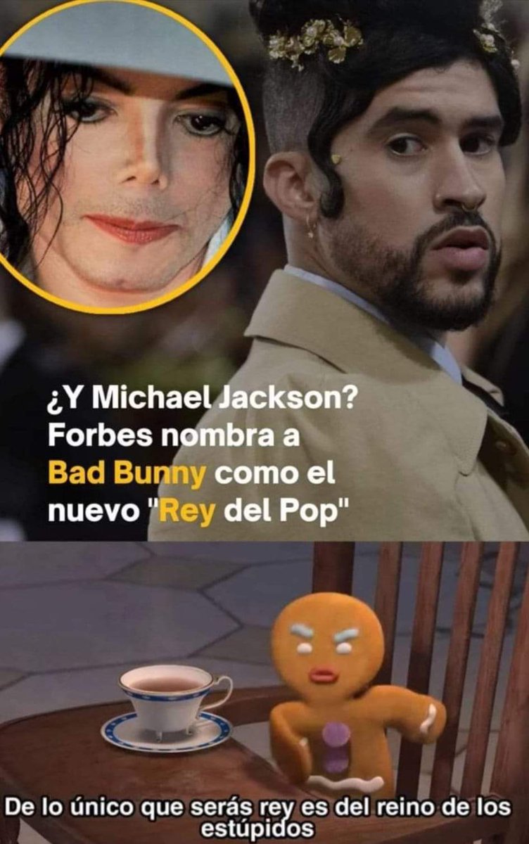 Ahi tienes ps Forbes!! Ese es el premio que merece bad bunny