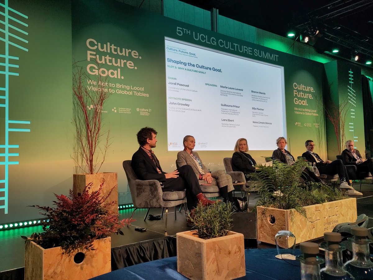 If proponents of a #culturegoal want to be heard, they need to overcome the perception of #culture as being elitist and disconnected The culture we're talking about is participative and transformative @CulturalDealEU @actforculture @uclg_org @agenda21culture #culturesummit