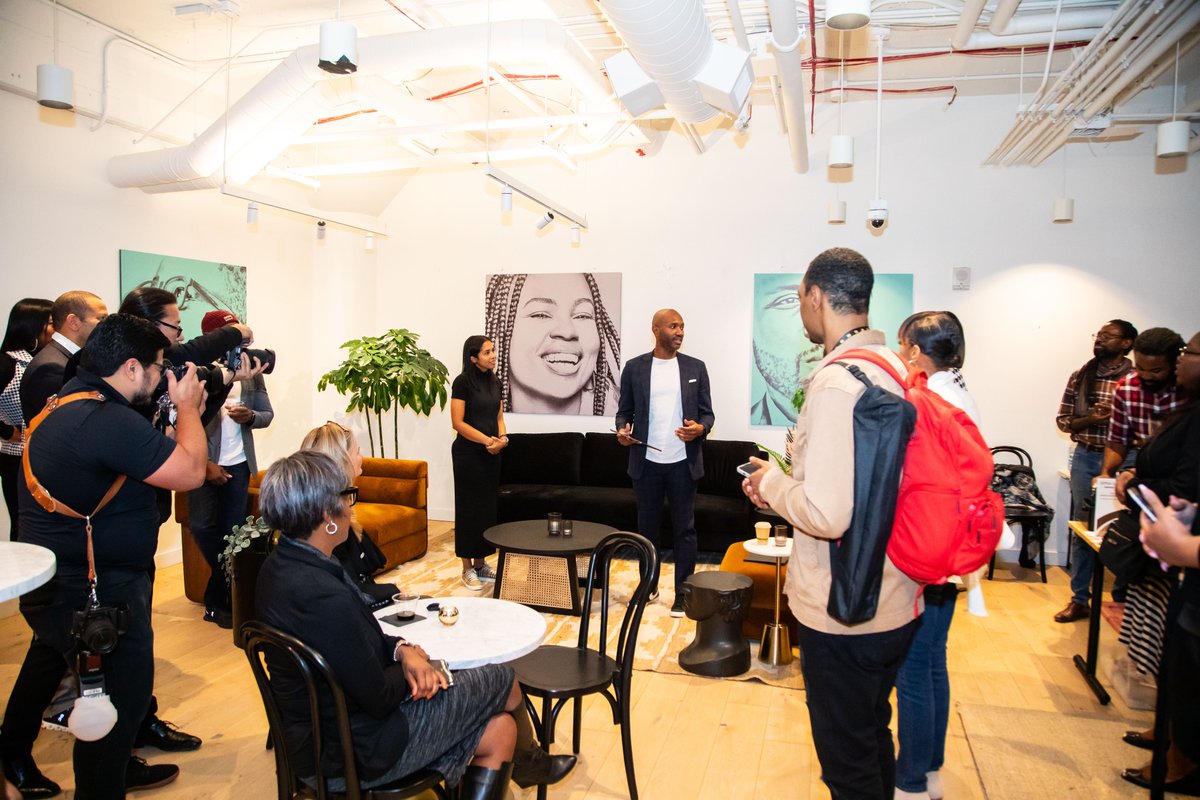 BlackTechWeek's tweet photo. #TBT to the Sponsor + Partner Dinner at #BlackTechWeekend! ππΎ
We want to celebrate and thank our incredible Sponsors, Partners and Grantors that supported #BTWDetroit this October! π€
We are thrilled to witness the positive impact we have made together! β¨ #BTWD23 https://t.co/ManUrwmOpe