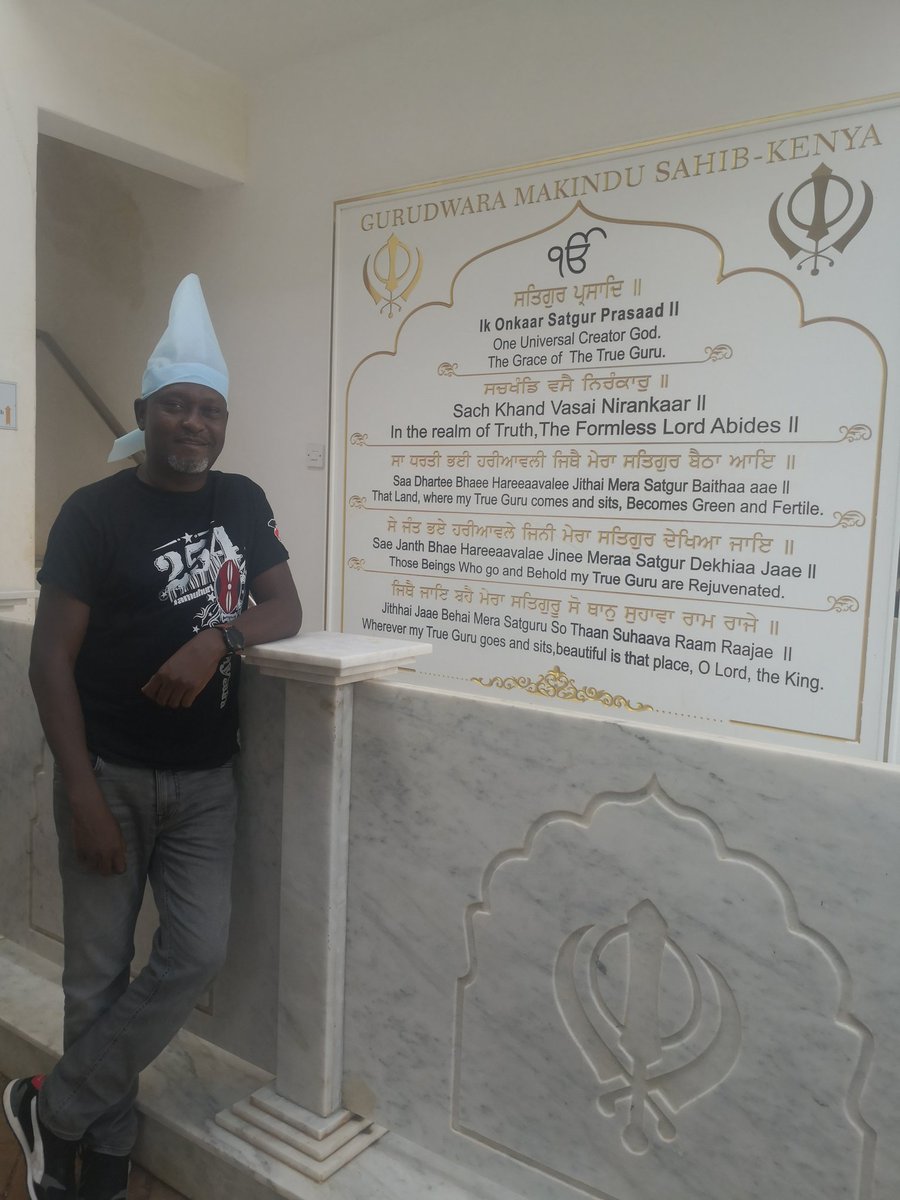 First time in a sikh temple. Belief in God as our universal creator unites us all despite the different religion affiliations..