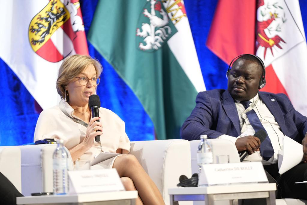 Europol's tweet image. 💪 When law enforcement bodies cooperate &amp;amp; support one another, we achieve far greater results than we would alone.
 
📍 This is the message Executive Director De Bolle brought to an #INTERPOLGA panel, which included Executive Directors from AFRIPOL, AMERIPOL, ASEANAPOL &amp;amp; GCCPOL.