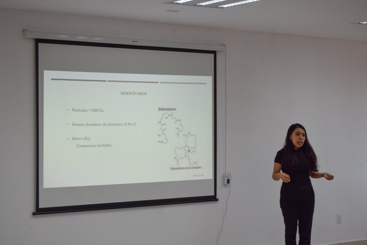 MaBioAplicadas's tweet photo. 📣 Presentación del protocolo de tesis de la alumna del primer semestre de la cuarta generación de la Maestría en Biociencias Aplicadas, Q.F.B. Carmen Abril Ojeda Aldana. La presentación se realizó de manera presencial a los miembros del comité tutoral. https://t.co/K1R0Yj4zuT