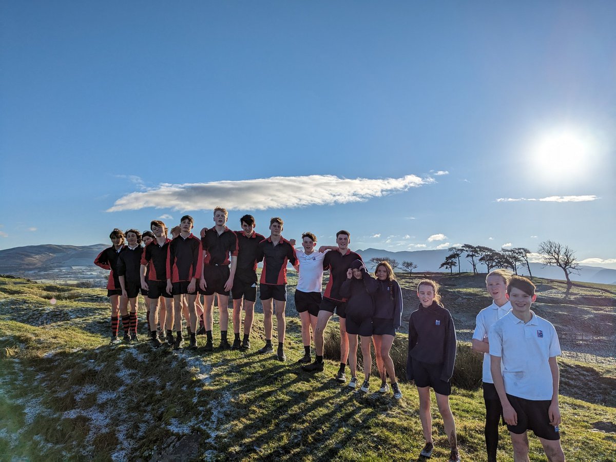 CockermouthPE's tweet photo. Another beautiful day for X-country with year 10 taking on Slate fell. We were treated to stunning views over the Lorton valley @cockermouthsch https://t.co/4Ufg5WScQm