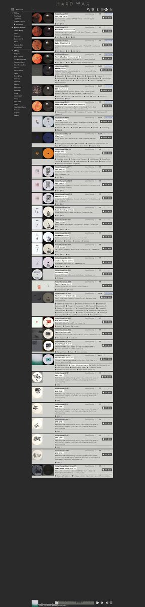 nullpunktrec's tweet photo. A unique moment in time: @hardwax https://t.co/38uAR5YJVT