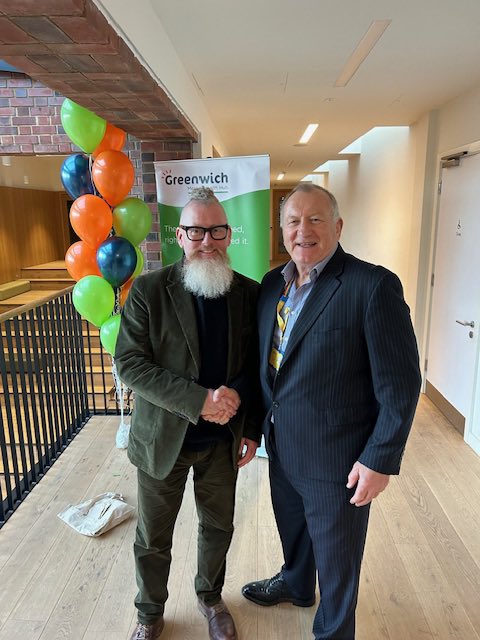 oxleaschair (@oxleaschair) on Twitter photo So good to catch up with <a href="/raymondsheehy/">Raymond Sheehy</a> CEO <a href="/BridgeMH/">Bridge</a> at the launch of the Greenwich Mental Health Hub with @blgmind <a href="/OxleasNHS/">Oxleas NHS</a> <a href="/BridgeMH/">Bridge</a> great presentations personalised support, crisis prevention, making care fairer, no wrong door, co-production and co-design, better outcomes So good to catch up with <a href="/raymondsheehy/">Raymond Sheehy</a> CEO <a href="/BridgeMH/">Bridge</a> at the launch of the Greenwich Mental Health Hub with @blgmind <a href="/OxleasNHS/">Oxleas NHS</a> <a href="/BridgeMH/">Bridge</a> great presentations personalised support, crisis prevention, making care fairer, no wrong door, co-production and co-design, better outcomes