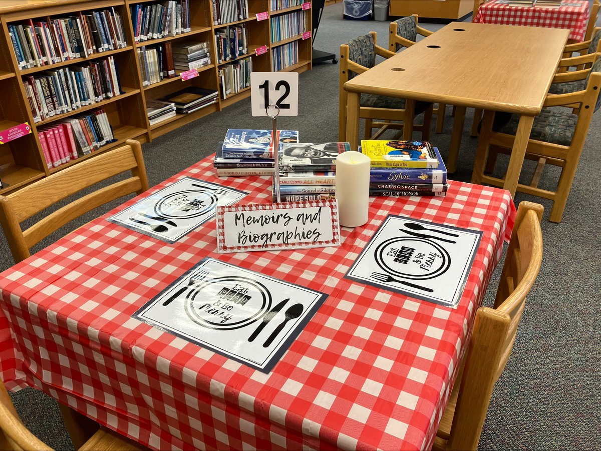 Last month, the Hershey Middle School Library served up a “tasting menu” for students to introduce them to new flavors of books, ranging from mysteries to memoirs. Have any new and exciting ways to get learners interested in a new read? Let us know!
