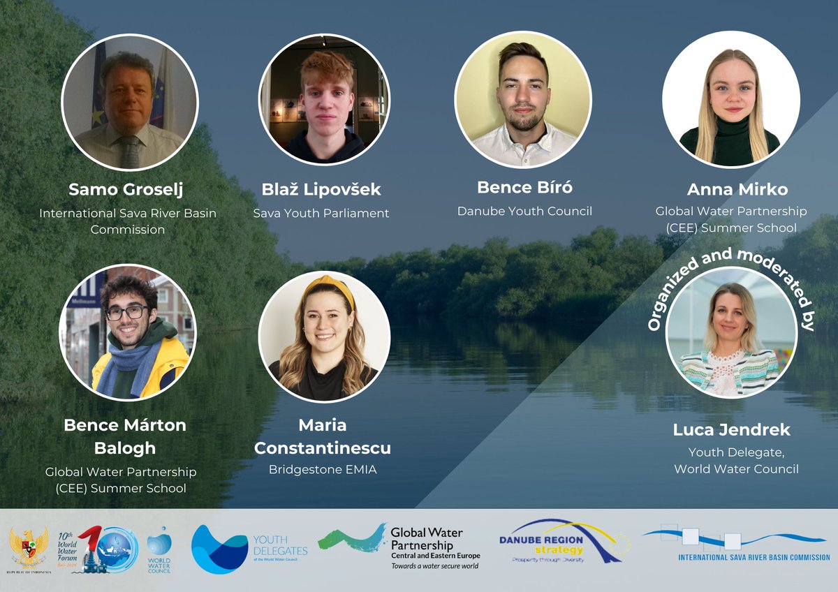 Virtual event from our Youth Delegates – Dec 7th 15:30 CET How @GWPnews, Danube Region Strategy and International Sava River Basin Commission engage and empower young people in the water sector? This great line up of speakers will reveal it!🔍 Register: lnkd.in/dBrS29Wv