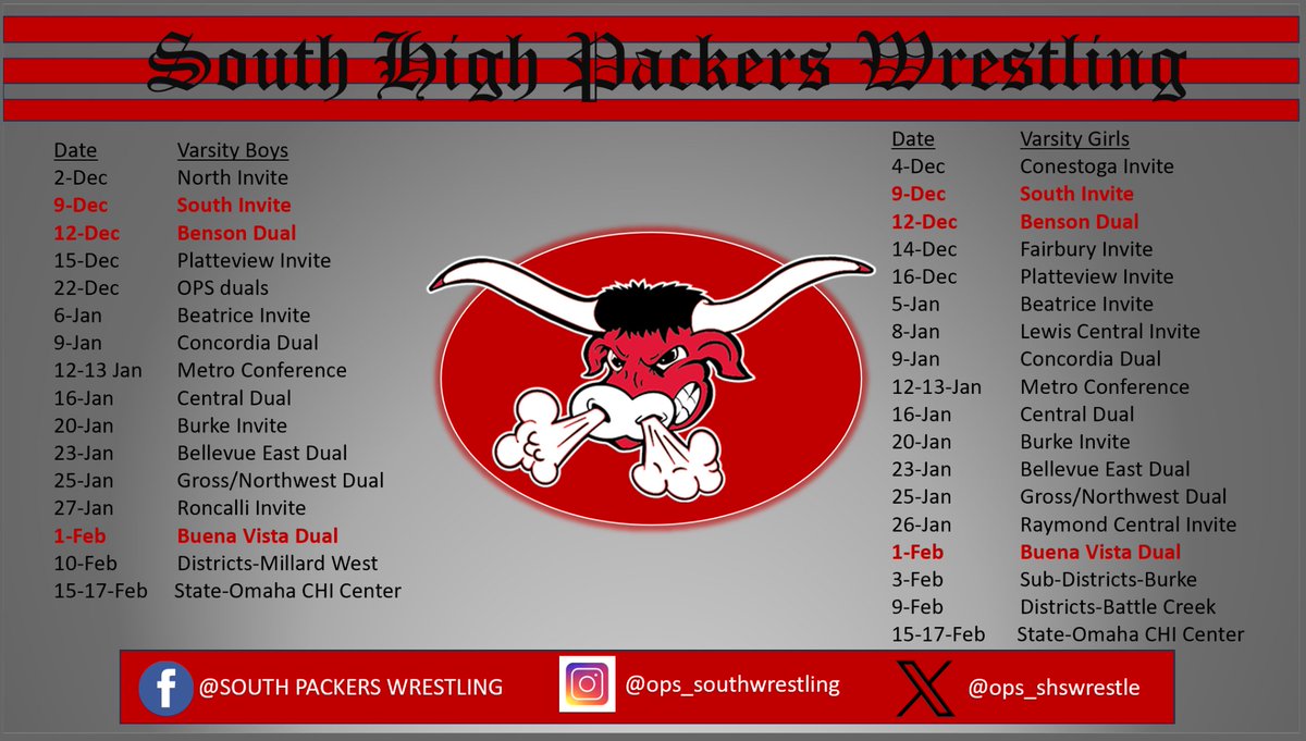 Omaha South Wrestling tweet media