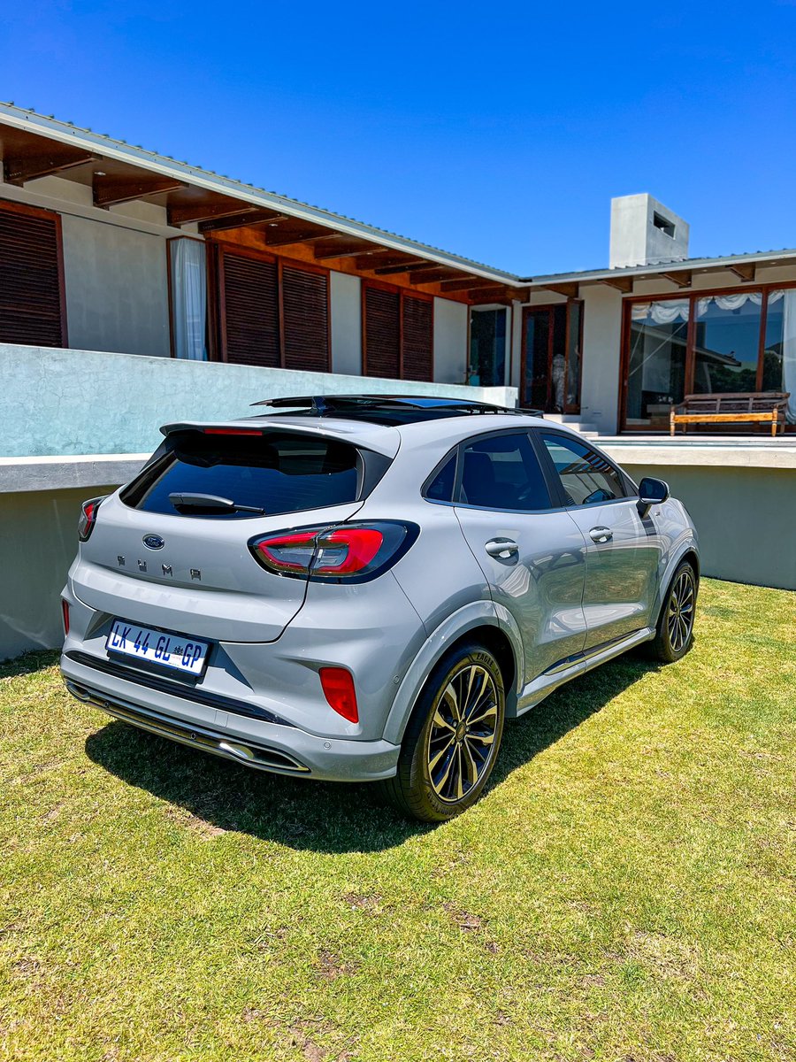 IamKumbi's tweet photo. The ST-Line is kitted with a sunroof, flat bottom steering wheel and leather seats with massage function. It feels like it’s a cut above most of its rivals. 

Price - R613k 

#GetCurious #PumaTitanium #PumaSTLineVignale https://t.co/SjbphmiXo8