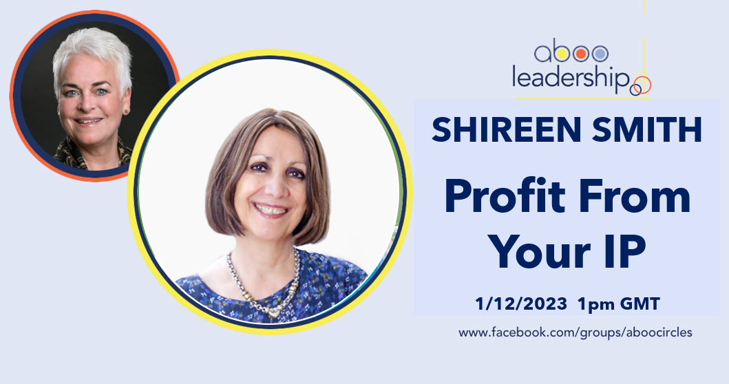 I'm so looking forward to this event tomorrow with @ShireenSmith! If you would like to join us, please DM me and I'll send you the Zoom link. #intellectualproperty #IP #businessstrategy