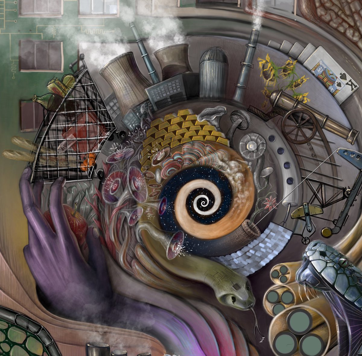 Work in progress. Details. #procreate