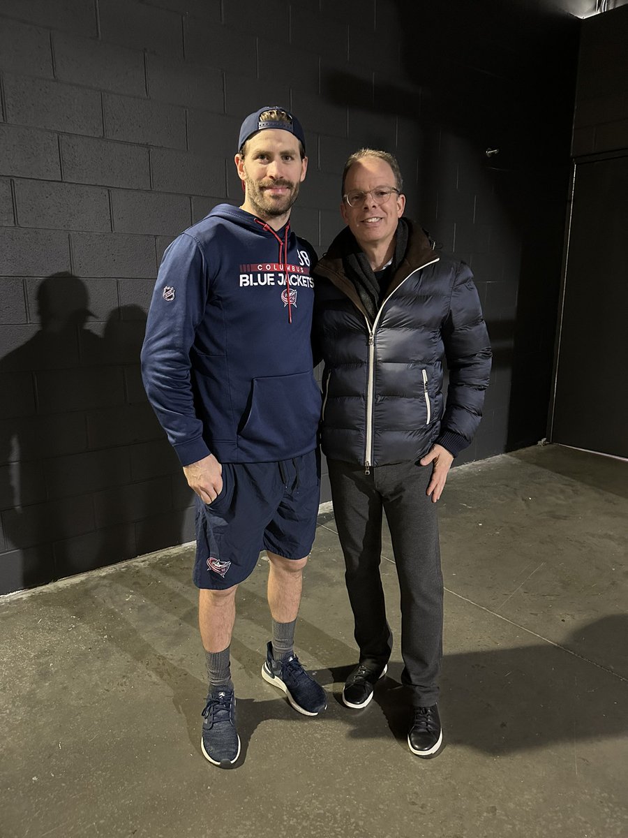 Topshelf_TSSM's tweet photo. Post game on the road in Columbus with @CanadiensMTL @tannerjpearson and @BlueJacketsNHL Boone Jenner. #EliteClientele #TopShelfHockey https://t.co/0PsjpqURBs