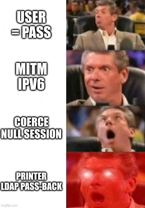 acceis's tweet image. T&apos;es en TI infra interne et t&apos;arrives pas à chopper un compte AD ?
Va braquer une imprimante ! 🖨️
acceis.fr/attaque-par-re…
#LDAP #ActiveDirectory #passbackattack