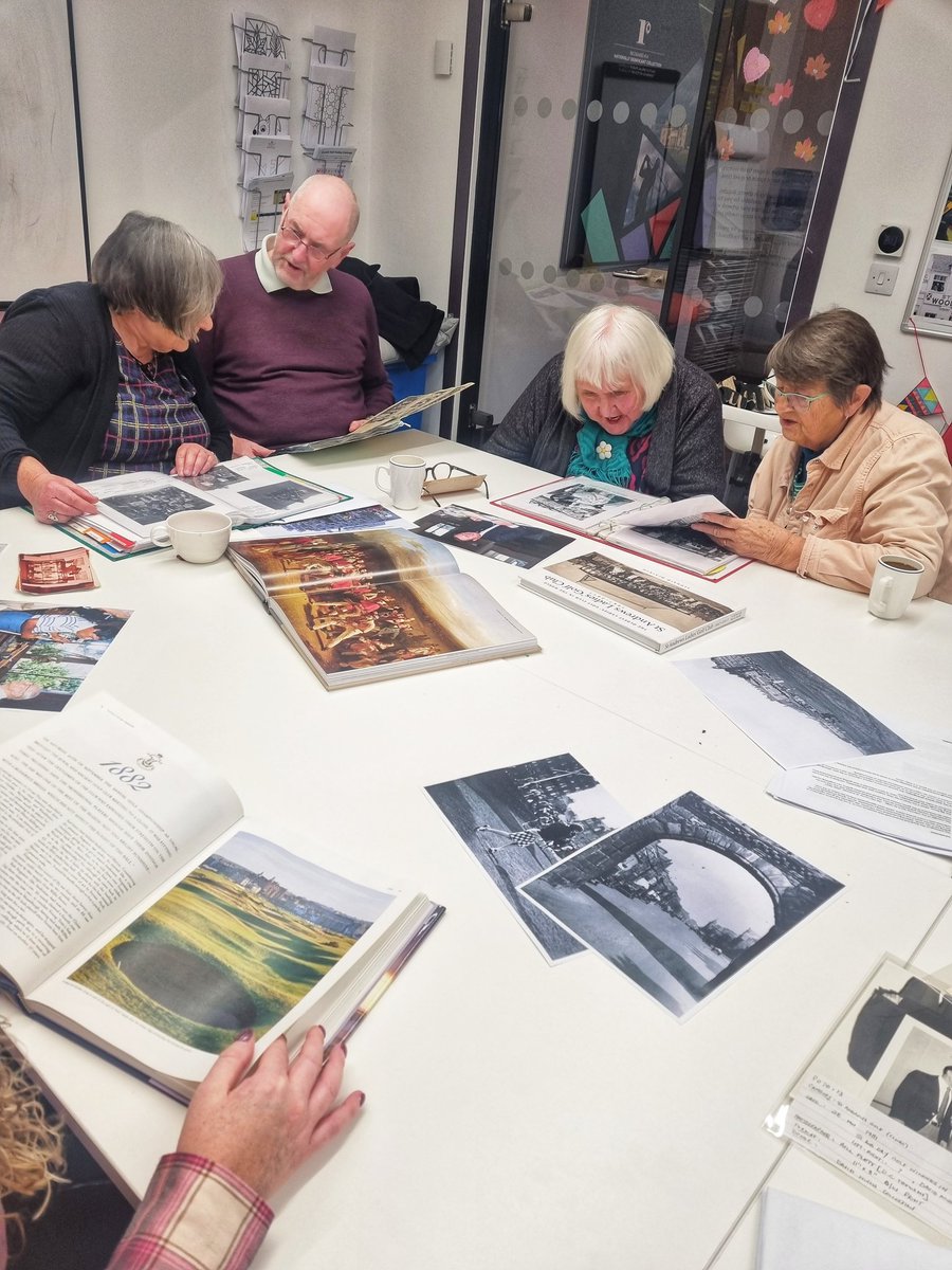 WorldGolfMuseum's tweet photo. Consider #StAndrewsDay well and truly celebrated!
We had a wonderful time during our #StAndrewsMemories session with @StAHeritage with lots of stories of how the town has marked this date in years gone by. Listen out on @tayfm for a feature on us! #WhyMuseums #Museums30 https://t.co/spbwtRlxtG
