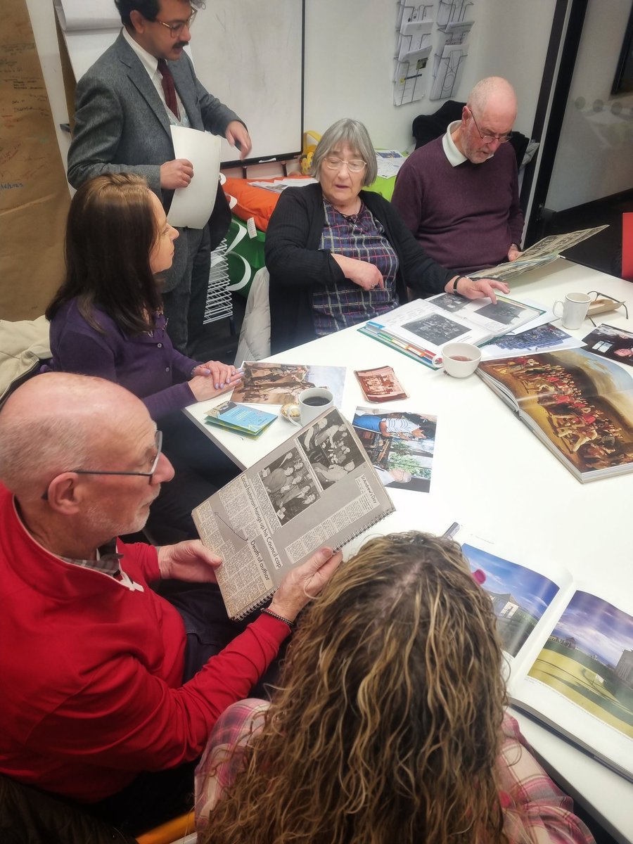 WorldGolfMuseum's tweet photo. Consider #StAndrewsDay well and truly celebrated!
We had a wonderful time during our #StAndrewsMemories session with @StAHeritage with lots of stories of how the town has marked this date in years gone by. Listen out on @tayfm for a feature on us! #WhyMuseums #Museums30 https://t.co/spbwtRlxtG