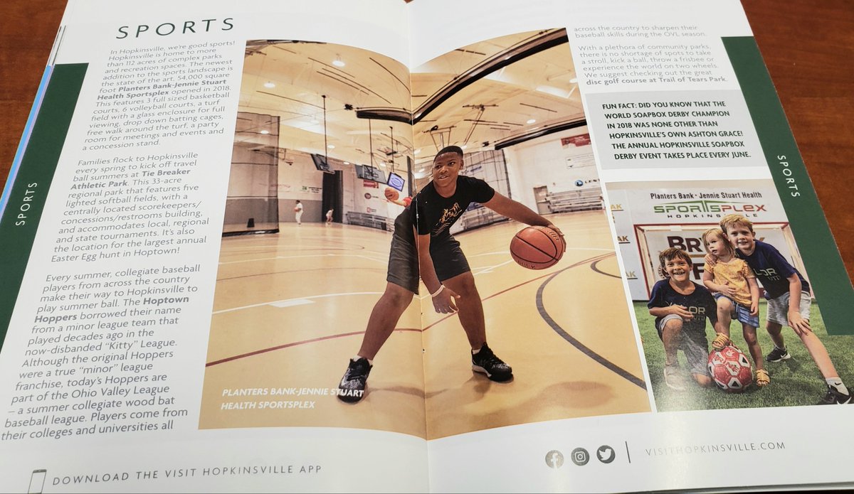 Our new Visitor Guides have arrived! We are so excited! These guides are filled with great information on restaurants, attractions, festivals, shopping options, and more!

#VisitHopkinsville #ChristianCountyKY #TeamKentucky #kytourism #TravelKY