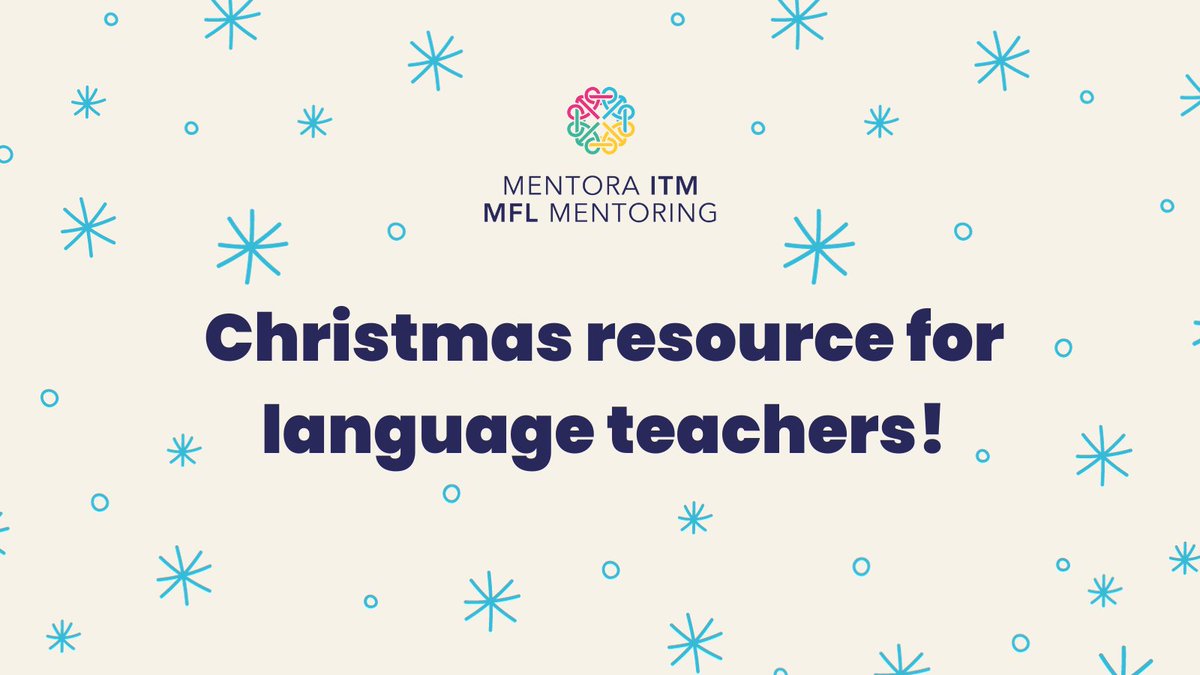 MFLMentoring's tweet photo. 🎄Our new and improved Christmas resource is now available to download via our website! You will find both primary and secondary versions of the resource, available in both Welsh and English. Enjoy!🎄

Primary: https://t.co/wGP4GlEoxW 
Secondary: https://t.co/NPwGecm2bg https://t.co/3jH151S5yU