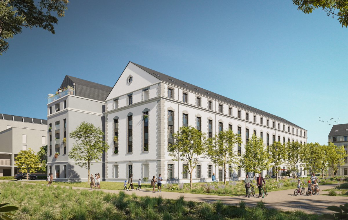 PolygoneSA's tweet image. 🏠 | 𝐁𝐫𝐢𝐯𝐞 (𝟏𝟗)
👉 Ce matin, pose de la première pierre du projet de réhabilitation de l'ancienne Caserne Brune avec @villedebrive, Kalilog, filiale de @KaufmanetBroad &amp;amp; Edenis. 28 appartements locatifs et 95 lgts pour personnes âgées. RDV fin 2025.
#logement #habitat