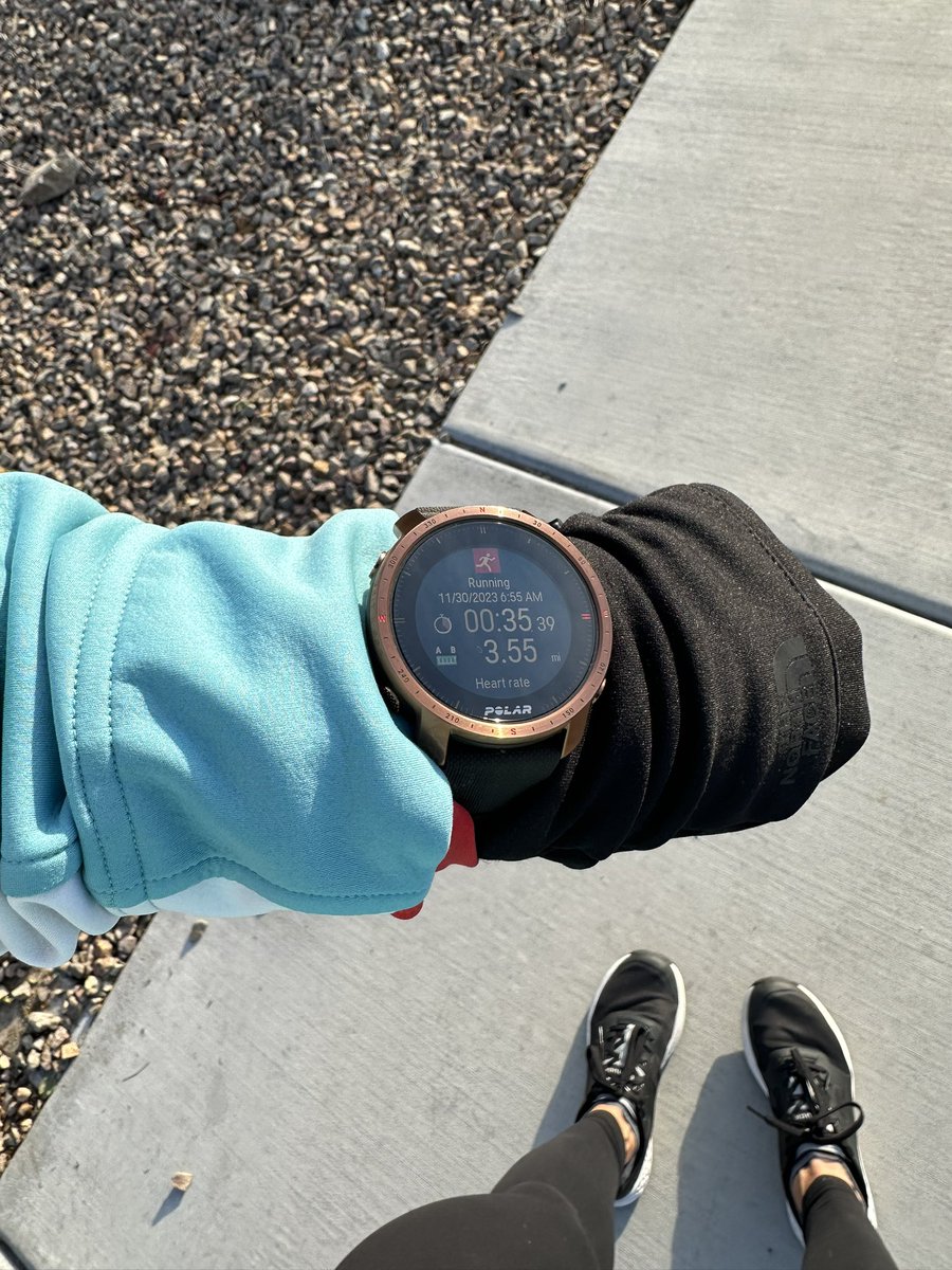 321gaux's tweet photo. 3.55 mile run with my @GORUCK Rough Runners. Working to find a path with minimal stops/cross walks. Furball likes to make lots of pit stops sooo lol 
Tracking elevation and pace with my POLAR Grit X Pro. How we doing team?#JustMoveChallenge https://t.co/mkNnVCwsGO