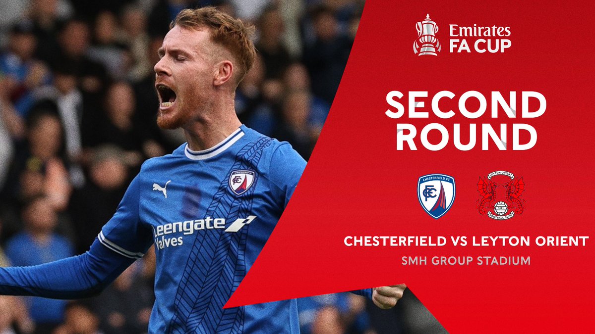 ChesterfieldFC's tweet photo. 𝗜𝗧’𝗦 𝗠𝗔𝗧𝗖𝗛𝗗𝗔𝗬 ⚽️

💙 A massive thank you to those who helped to clear the pitch! IT’S GAME ON!

🏠 SMH Group Stadium
🕒 2:00pm
🏆 Emirates FA Cup Second Round
🆚 Leyton Orient
🎟️ https://t.co/65T2wHX8z9
🎙 https://t.co/G6FyBy83xO

#Spireites | #EmiratesFACup https://t.co/e6HxThrPFR