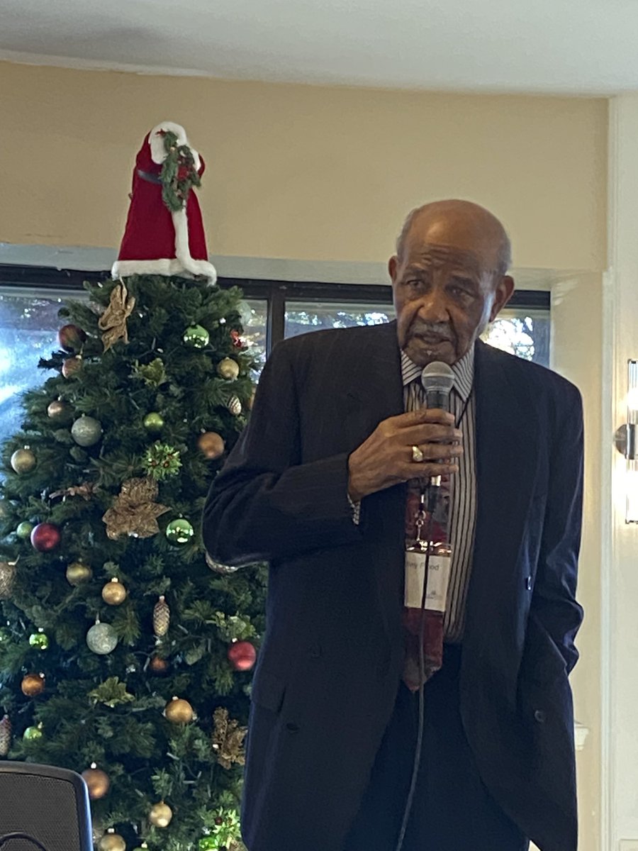 Honored to be listening to Dr Dudley Flood, a champion for school integration and Brown decision. #ncepfp <a href="/theNCForum/">Public School Forum</a> #educationmatters