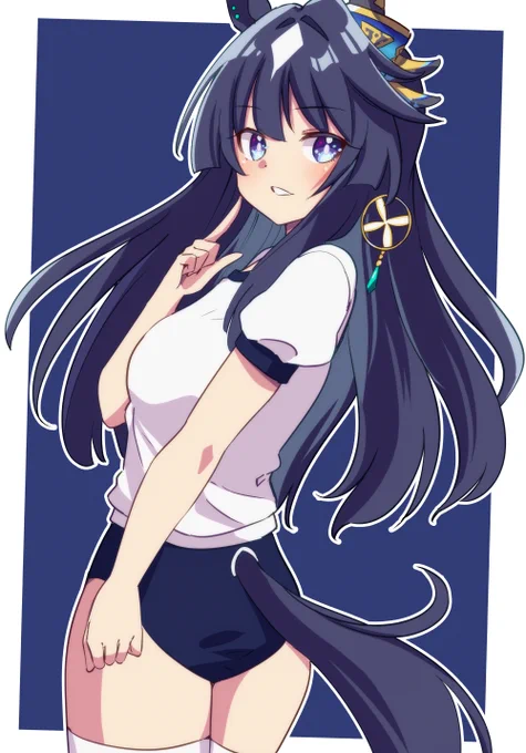 おはヴィルシーナ! ジェンティルドンナもいつかでてくるんだよね たのしみー!  #ヴィルシーナ #ウマ娘