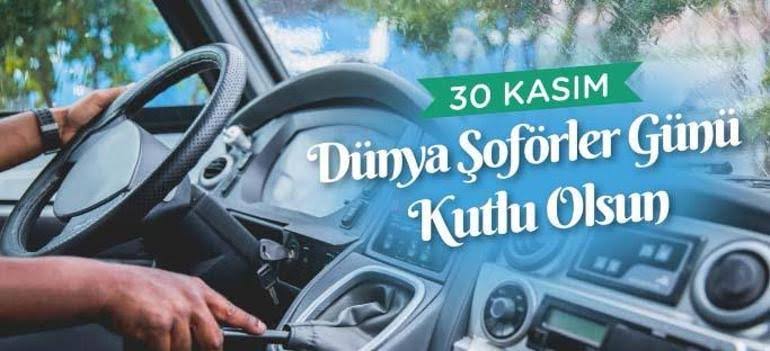 Yolun her anında güvenle ilerleyen tüm şoförlerin, Dünya Şoförler Günü'nü kutlarım! Yolunuz açık, sürüşünüz keyifli olsun. Kurallara uyalım, hep sevdiklerimize kavuşalım.
<a href="/TireIlce/">Chp Tire İlçe Başkanlığı</a>