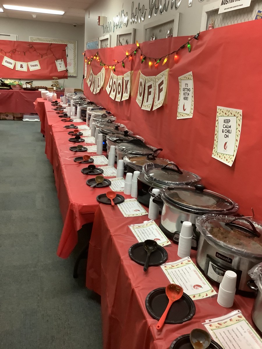 Brittany Carpenter (@mrs_carpenter28) on Twitter photo <a href="/AustinCISDPTO/">AustinElementaryPTO</a>‘s Chili Cookoff is one of my favorite days of the year! I cannot wait to sample and vote for my favorites 🌶️🥣🏆 #ItsagreatdayAustin <a href="/AustinElem/">Austin Elementary</a> <a href="/AustinCISDPTO/">AustinElementaryPTO</a>‘s Chili Cookoff is one of my favorite days of the year! I cannot wait to sample and vote for my favorites 🌶️🥣🏆 #ItsagreatdayAustin <a href="/AustinElem/">Austin Elementary</a>