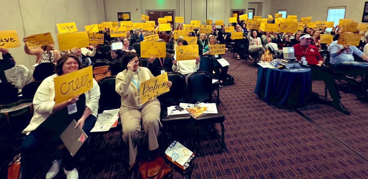 MoJoEdTech's tweet photo. Thank you #VASCD23 participants for laughing, crying, and believing in leadership moves with us through storytelling, building up others, and being optimistic. #TedLasso #ElevateStafford @zookcoaching @reichardrock https://t.co/IQrQO1JBAq