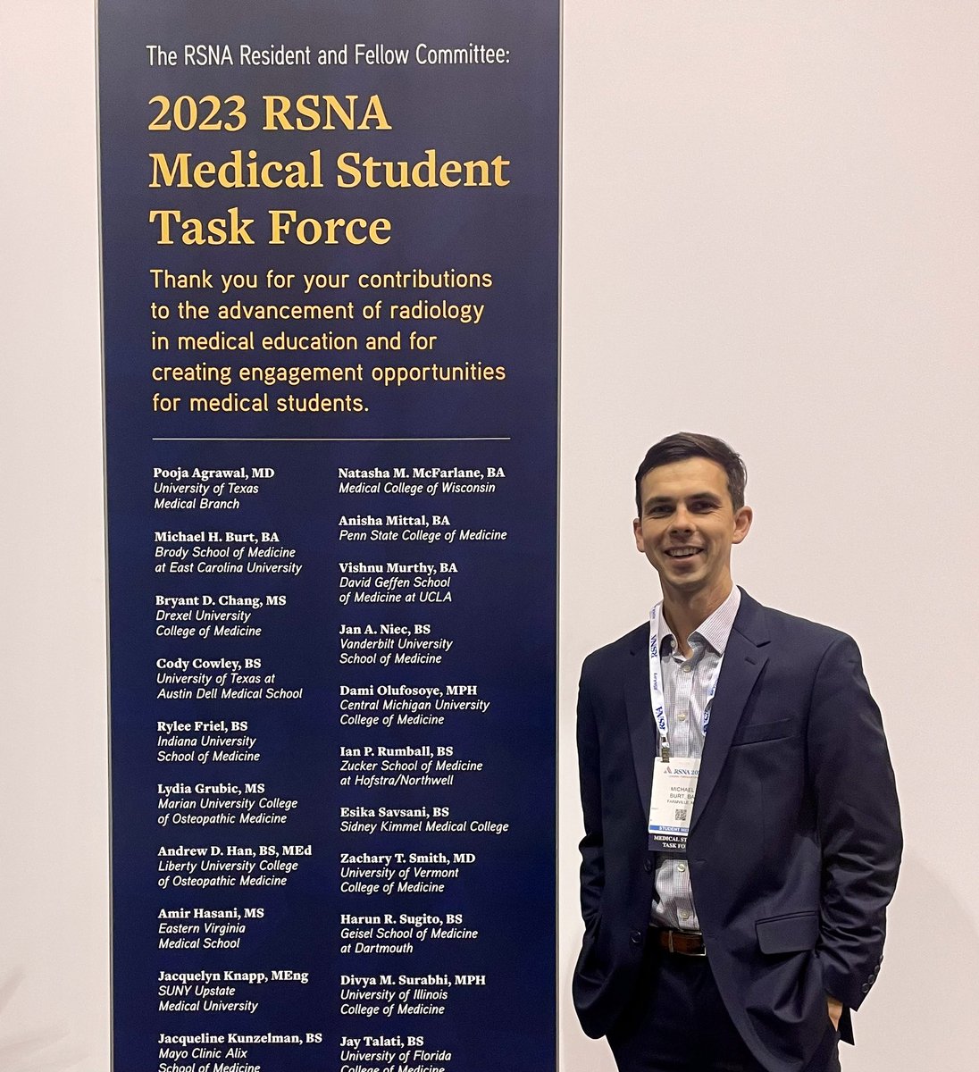 My second time attending RSNA was even better than the first! 

Until next time, Chicago ✌🏻

#RSNA23