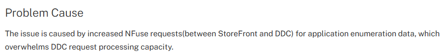 Carl Stalhood (@cstalhood) on Twitter photo After upgrading Citrix Storefront to 2203 CU4, a high number of launchย failures or enumeration may be reported by end users < Contact Citrix support to get the private fix support.citrix.com/article/CTX584โฆ After upgrading Citrix Storefront to 2203 CU4, a high number of launchย failures or enumeration may be reported by end users < Contact Citrix support to get the private fix support.citrix.com/article/CTX584โฆ