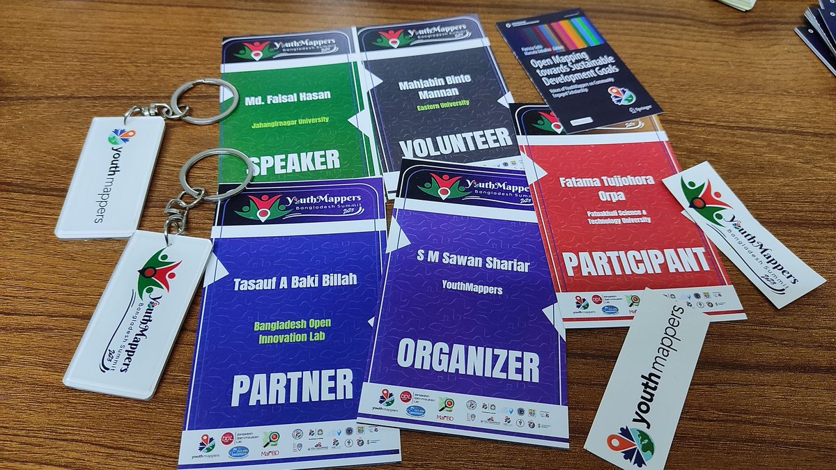 sshariar1991's tweet image. Are you ready???
We are prepared 🔥🔥

YouthMappers Bangladesh Summit 2023

#YouthMappers 
#BOIL 
#OSMBD